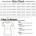 thumbnail image 2 of Pompotops Blouse de Travail pour Femmes de Noël à Manches Courtes, Col en V, Imprimée, Chandail T-Shirt Haut, 2 of 4
