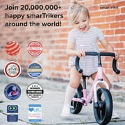 smarTrike Folding Balance Bike, safety gear included, 2 years+, Blue