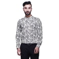 thumbnail image 1 of BESTMAN Printed Mens Short Kurta Indian Mandarin CollarÂ&nbsp;Shirts Casual Clothing, 1 of 6