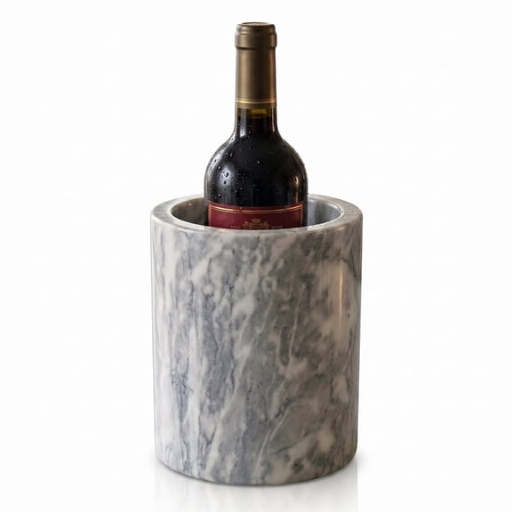 Marble Wine Chiller,Champagne Bottle Chiller Cooler for 750ml Bottles