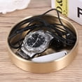 thumbnail image 2 of EeaseMX Bandeja de cobre puro de 14 cm para guardar joyas, estilo nórdico, organizador decorativo para artículos diversos, plato para sujetar alimentos y frutos secos., 2 of 7