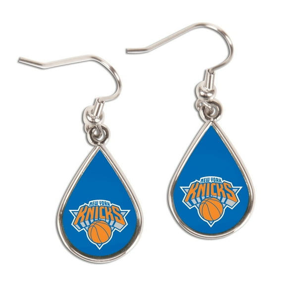 WinCraft New York Knicks Tear Drop Dangle Earrings