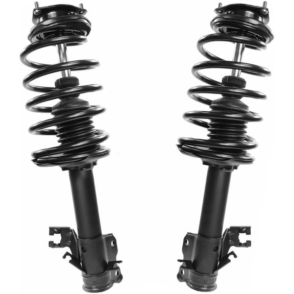 Detroit Axle - Front Struts for 2002 2003 2004 2005 2006 Nissan Sentra, Struts with Coil Spring Complete Struts Assembly Replacement