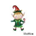 thumbnail image 3 of Globo de hombre de jengibre grande, globo de aluminio para niños, globo navideño, globo de Navidad, decoración para fiesta navideña, suministros para Año Nuevo 2023, 3 of 5