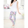 thumbnail image 4 of Lovebay Children Girls Floral Leggings Kids Skinny Pants Trousers Teenage Child 2-14 Years, 4 of 5
