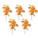 thumbnail image 2 of Decoraciones de Halloween, decoraciones para el hogar, 5 piezas de decoración de otoño, ramas de hojas de arce de seda artificial, tallos de otoño, hojas de arce falsas para mesa de ramo de boda, plan, 2 of 6
