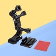 thumbnail image 1 of OULII Sports Camera Mount Black Plastic 1 Set with Camera Protection, 1 of 5
