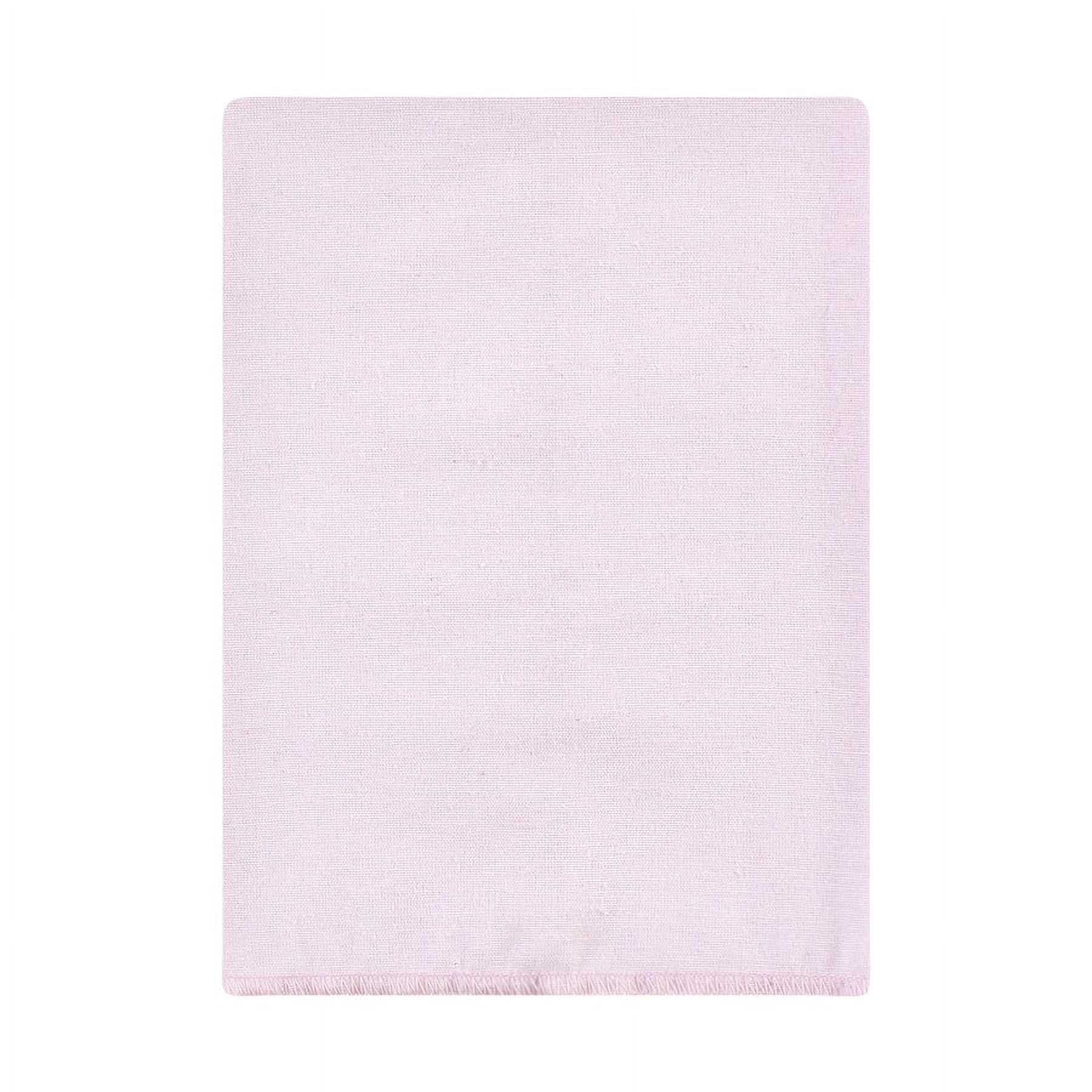Hudson Baby Unisex Baby Cotton Poly Flannel Burp Cloths Bundle, Lilac Elephants, One Size