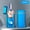 Blue, variant on Ruroz 1 Pack Mini Torch Lighter Butane Refillable, Double Flame Butane Lighter with Visible Window, Adjustable Jet Lighter, Great Gifts for Men and Women, Without Gas (White) Big 2025
