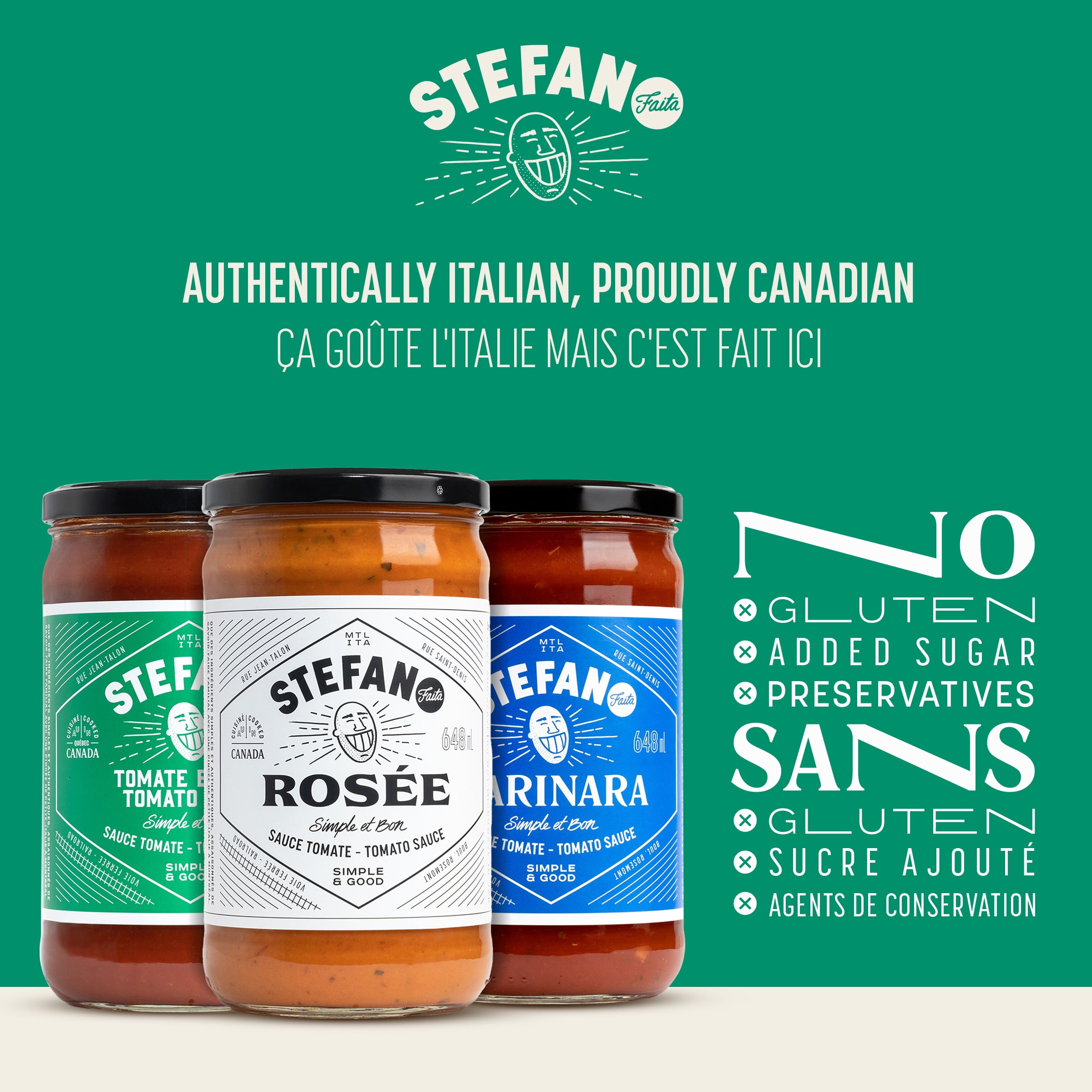 Stefano Faita Rosée Pasta Sauce, 648 mL, 648 mL