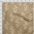 thumbnail image 4 of oneOone Silk Tabby Light Brown Fabric Tropical Quilting Supplies Print Sewing Fabric By The Yard 42 Inch Wide, 4 of 4