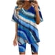 thumbnail image 2 of Puntoco Mujer Verano Manga Corta V-Cuello Tops Pantalones Cortos Cómodo Homewear Traje De Dos Piezas Conjuntos Liquidación Puntoco Puntoco-5293, 2 of 7