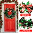 thumbnail image 3 of KUNPENG Artificial Christmas Wreath for Outdoor 17.79" All-Season Xmas Wreath for Front Door Holiday Home Decor, 3 of 7