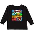 thumbnail image 3 of Inktastic Big Brother Comic Book Boys Long Sleeve Toddler T-Shirt, 3 of 5