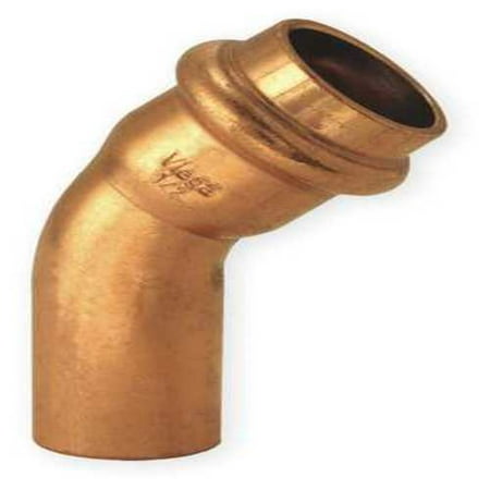 - Viega ProPress 45 street elbow, 1/2