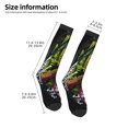 thumbnail image 2 of Daiia Sports Socks bass Printed Novelty Crew Socks for Men Women Knee High Socks Cotton Socks Soft & Breathable Support Unisex Socks, 2 of 6