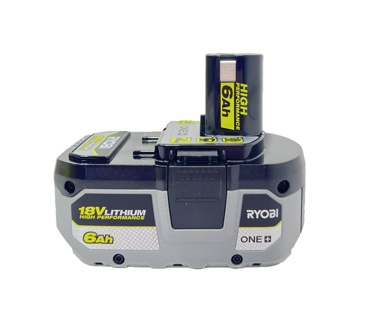 Ryobi P193 18V 6.0Ah High-Capacity Lithium-Ion Battery | Ultra-Long-Lasting, Cold-Resistant | Compatible with ONE+ 18V Tools (Drills, Saws, Lights)