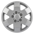 thumbnail image 2 of CCIYU 4pcs 15" Full Hub Cap Silver Rim HubCap Wheel Skin Cover Caps Covers Universal Replacement Snap On, 2 of 5