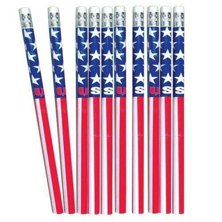 Patriotic Pencils (12 Count)