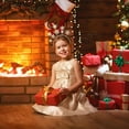 thumbnail image 1 of OULII Bandeau Étoile de Noël Pailleté pour Adultes, 1 of 6