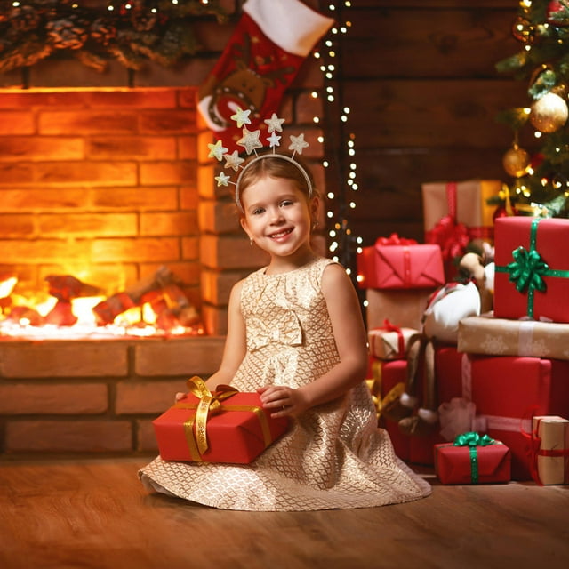 OULII Bandeau Étoile de Noël Pailleté pour Adultes