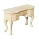 thumbnail image 3 of Mini Mesa de Escritorio de Madera Sin Pintar 1:12 con Cajón para Decoración de Sala de Estar Del Hogar, 3 of 9