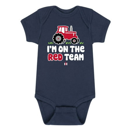 

International Harvester - I m On The Red Team - Infant Baby One Piece