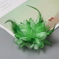 thumbnail image 4 of Flower Hair Hoop for Women Exaggerated Carnivals Headband Nonslip Fascinator Hairband for Formal Event, 4 of 13