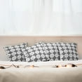 thumbnail image 4 of Ambesonne Vintage Throw Pillow Cover 4 Pack, Scandinavian Celtic, 18", Grey White, 4 of 5