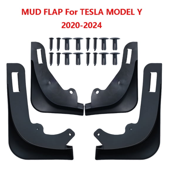 XUKEY Tesla Model Y  2020-2024 Customized Splash Guard 4 PCS