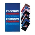 thumbnail image 6 of Spirit of America Freedom Cotton Blend Patriotic Print Quick Dry Beach Towel, 34" X 64", 6 of 6