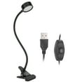 thumbnail image 1 of Clip On Light, 360° Angle Adjustable Clamp Table Lamp  For Office For Reading For Students For Teacher, 1 of 8