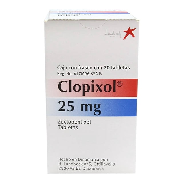 Clopixol 25 mg, 20 tabletas