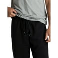 thumbnail image 6 of Fruit of the Loom Men's Crafted Comfort Super Soft Cotton Blend Elastic Bottom Fleece Sweatpants, Sizes S-2XL, 6 of 10