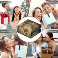 thumbnail image 5 of Forest Tiger Lion Leopard Wearable Blanket Hoodies for Women Men Adults Tiger Lion Leopard Lovers Cozy Plush Cool Tigers Lions Leopards Hooded Blankets for Couch Home Decor Birthday Gifts 60×80 Inch, 5 of 5
