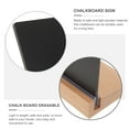 thumbnail image 2 of OUNONA 1 Set Memo Board Erasable Blackboard Wooden Message Board Sign Chalkboard for Shop Home, 2 of 8