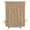 Light Khaki, variant on Stall Shower Curtains 36" x 72", Terracotta Orange Solid Color Washable Shower Curtain for Bathroom, Minimalist Vintage Linen Texture Waterproof Polyester Fabric Bathtub Curtain Panel