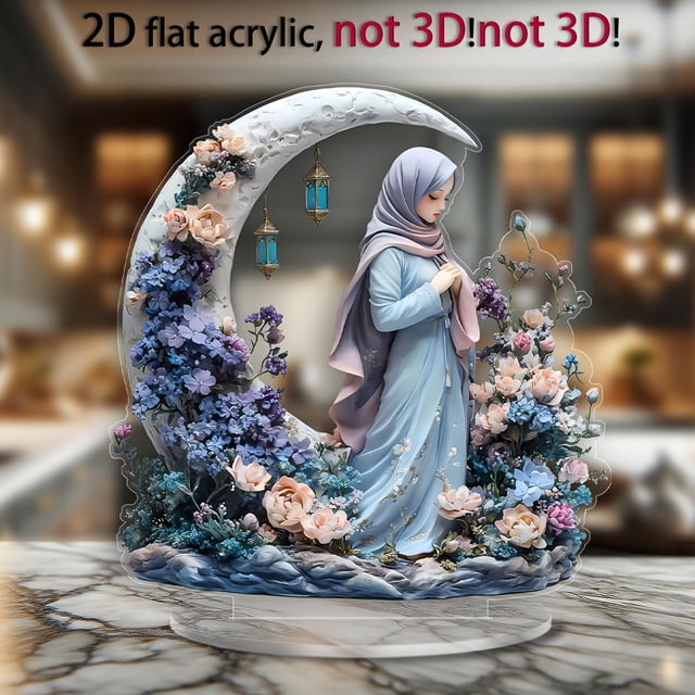 Fiudx Adorno Acrílico, Decoración Bohemia Única para Escritorio, Decoración Duradera para Exteriores, Llamativo Detalle para Jardín, Ideal para Patios y Una Elegante Adición a Cualquier Espacio.
