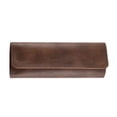 thumbnail image 2 of Miangastore Tweezer Storage Pouch Brown 1Pack Professional 6.3X2.6X0.8In, 2 of 9