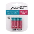 thumbnail image 1 of Pilas Mitzu Multi Recargables AAA 4 Piezas, 1 of 3