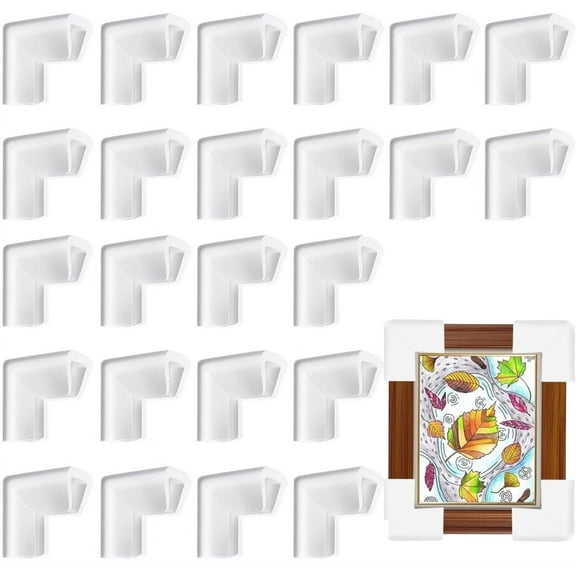 NOGIS 24pcs Foam Corner Protectors for Moving, Mirrors TVs Picture Corner Protectors Edge Protection Foam Corner Guard Packing Supplies for Moving Shipping