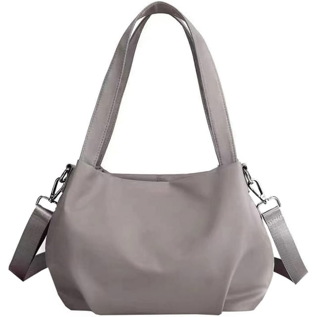LHSHID Nylon Hobo Bag for Women Shoulder Crossbody Bag Large Totes Lightweight Handbag Purse Top Handle Bag