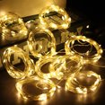thumbnail image 4 of 300 LED Curtain Lights Waterproof String Light Rope Christmas Fairy Lights w/ Remote Control for Wedding Birthday Home Decor, 4 of 8