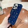 thumbnail image 3 of Allytech Magnetic Case for iPhone 14 Pro Max, Compatible with Magsafe Stars Design Slim Fit Shell Anti-Scratch Drop Protection Back Cover Case for Apple iPhone 14 Pro Max - Blue, 3 of 7