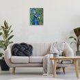 thumbnail image 4 of Stupell Industries Traditional Bold Peacock Feathers Pattern Gray Framed Giclee Art, 16 x 20, by Yvette St. Amant, 4 of 8