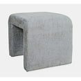 thumbnail image 3 of JOFRAN INC. Sophia Jacquard and Wood Composite Dining Room Bench, Beige (Set of 2), 3 of 9