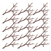 Masteelf  20 Pcs Faux Deer Antlers Winter Decorations Christmas Brown