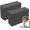 Gray, variant on Yoga Blocks 2 Pack EVA Foam Exercise Brick Non Slip Stretching Pilates Set | Firm Foam Holds Steady Under Weight While The Beveled Edges Stay Easy On Hands During Long Stretch Session