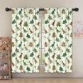 thumbnail image 5 of Blackout Kids Curtains,Light Green Dinosaurs Plants Pattern Childrens Insulated Curtains Set Of 2,Bedroom Essentials,Toddler Room Decor 52"x63", 5 of 5