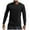 Black, variant on fatyb Mens Long Sleeve Athletic Tee Quick Dry Workout T-Shirts for Men Crew Neck Lightweight Running Tops